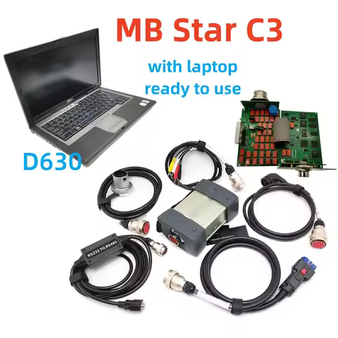 Best MB STAR C3 multiplexer D630 Laptop install well fast shipping diagnostic pro DAS ready to use M