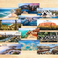 Australia Gift Souvenir Fridge Magnet Door Gift Food Culture Festivities 10 cm x 5