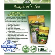 100% AUTHENTIC EMPEROR'S TURMERIC 15IN1 TEA IN 350 grams JAR &amp; BOTTLE!!!COD!!!【sale】