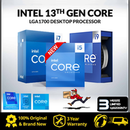 【3 Year Warranty】100% Original Intel Core 13th Gen i5 i7 i9 Intel CPU i5-13600KF/i5-13600K | i7-13700KF/i7-13700K | i9-13900KF/i9-13900K/16-Core 3.4 GHz LGA1700 Graphics 770- 13 Gen Desktop Processor Computer CPU Processor