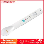 Tanita Salt Measuring Spoon Shio-mi Spoon SO-302 White D1.3 x W16 x H2.8 cm