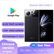 Original Used Xiaomi MIX FOLD 2 Snapdragon 8+ Gen 1  8.02" Foldable Screen  Good Condition 5G Smartp