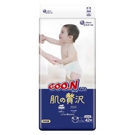 【日本大王】即期品  GOO.N 奢華肌黏貼型紙尿褲/箱購(S/L/XL)