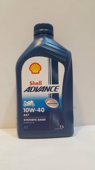 Shell Advance • 10W-40 AX7 SYNTHETIC (4T)