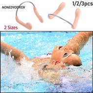 NONEDYODYE9I 1/2/3pcs Nose Clip High quality Durable No-skid Soft Silicone Water Sports Accessories