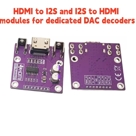 HDMI-compatible to I2S Receiver Board I2S to HDMI-compatible Transmitter Board Differential I2S Sign