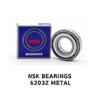NSK BEARING 6203Z METAL COVER