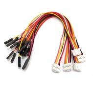 5 Pieces PA 2.0mm Pitch PAP to Dupont Female Connector Wire 2/3/4/5/6/810Pin 26AWG 20cm Electronic W