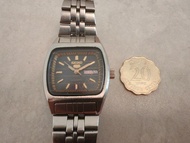 古董 Seiko 5 Automatic(精工 5 號方型電視機錶殼 TV Dial)自動機械錶