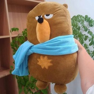 Duolingo Falstaff Bear Plush Duolingo Cartoon Character Soft Stuffed Animal Plush Doll Toy Gift