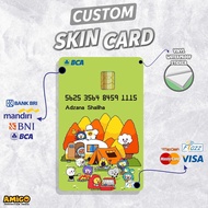Sticker TRUZ TREASURE STICKER SKIN CARD STICKER For CUSTOM CARD