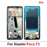 ฝาครอบกลางสำหรับ F3 Poco Xiaomi F4หลังตรงกลาง F5กรอบภาพ LCD ที่เปลี่ยนฝาครอบฝาปิดโน้ตบุค