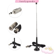 LANFY AM/FM Antenna, Connector Adapter Universal DAB Radio Antenna, Creative Enhanced Signal Aerial Amplified Adapter
