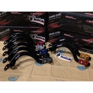 Brake pedal wr155 brake lever wr155 full cnc scarlet racing yamaha wr155 brake pedal wr155 full cnc 