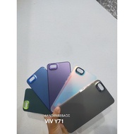 CASING HYBRID IMD VIVO Y71 Y75 5G/T1 5G COLOR MATTE LENS PROTECTOR SOFTCASE HARDCASE SILICON TPU BUM