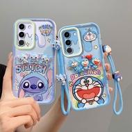 Casing Vivo V29 Casing Vivo V29 Pro Casing Doraemon Cartoon Phone Casing Three-dimensional Casing Cu