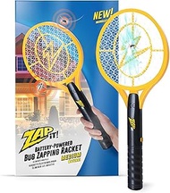 ZAP IT! Bug Zapper - Battery-Operated Mosquito, Fly Swatter/Killer and Bug Zapper Racket - 3,500 Vol