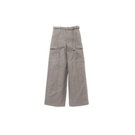 WTAPS x sacai Cotton Back Satin Pants 01 Trousers Beige 2423234D-PTM01S 25-03695M Unused