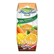【小如的店】COSTCO好市多線上代購~FRESCAFINA  嘉紛娜 100% 橙香多酚蔬果汁(250mlx24瓶)