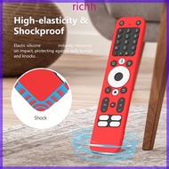 Richh Soft Protective Cover Remote Control Case Silicone Sleeve Scratchproof Case with Lanyard for H