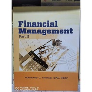 Financial Management part 2 By. Ferdinand L. Timbang