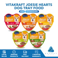 Vitakraft Poesie & Joesie Hearts Tray Food 85g -  Complete Meal for Dog and Cat