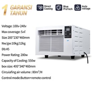 [Ready]AC Portable  AC mini portabel pemanasyang dipasang di dinding di kamar tidur AC 12 PK REIWA 1