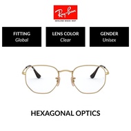 Ray-Ban Irregular Unisex Global Fitting Eyeglasses (51/54 mm) RX6448 2500