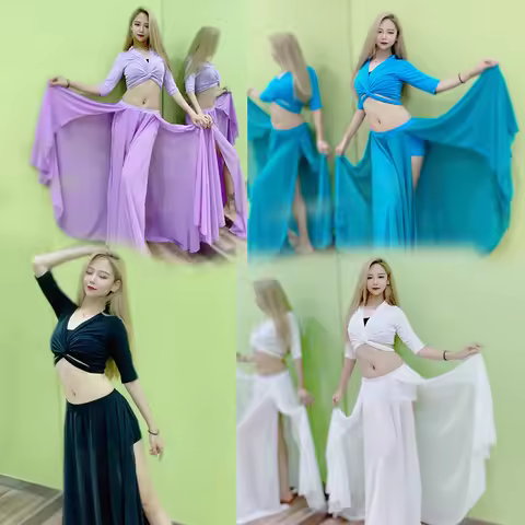 Oriental Dance Dress Belly Costume 2023 Arab Woman Clothes Suit Women Tops 2022 Stage For Top Skirt 