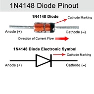 10 Pcs Diode 4148 1N4148 IN4148 Audio Switching Regulator Diode
