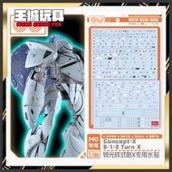 [Big Head House] GUGU Water Sticker Bandai MG Reverse X Dedicated Water Sticker GU-M180