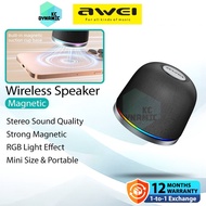 Awei KA21 Mini Wireless Speaker Magnetic Speaker Portable Mini Speaker Outdoor Bluetooth Speaker Awe