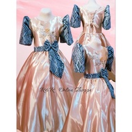 Filipiniana ETHNIC dress for Kids/Actual Photo (Buwan ng Wika) XBACK