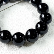 With 7a Black Hand Crystal Simple Hair Natural Bracelet Beaded String Men Women Hundred Levels V1V3