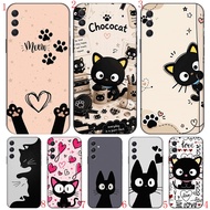 for Samsung A03 A32 A51 A52 A71 A72 M20 M30 M30S M21 M31 M51 A52S TPU black silicone soft shell phon