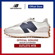 【Οfficial Store】New Balance NB 327 Grey Navy MS327KB men's and women's shoes casual sports shoes