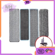 Pad Gantian Mop Mikrofiber | 32cm / 34.5cm / 42cm Replacement Microfiber Mop Head Refill Pad
