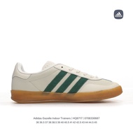 Adidas Gazelle men and women's white short sport shoes