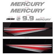 TOP COWLING STICKER ENGINE MERCURY 9.9 HP P/N: CHS-804994A00-1