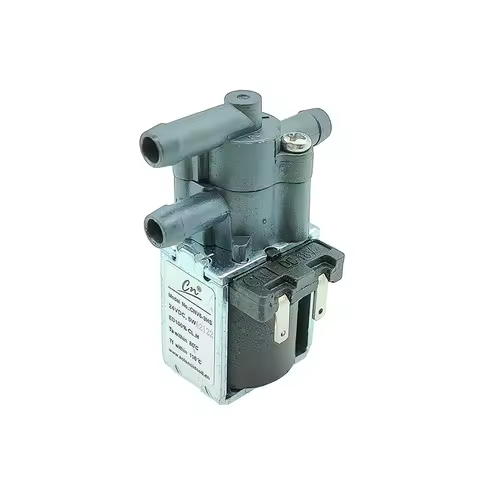 CNV6-3HS DC 24V 5W 1 in 2 out Normally Closed Mini Electric Solenoid Valve Micro Water Flow Control 