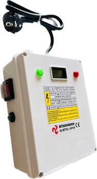 กล่องควบคุม ดิจิตอล กล่องปั้มบาดาล 1แรง 30UF 8A 220v/50hz และ 1.5แรง 40UF 10A 220v/50hz กล่องคุมไฟ ก