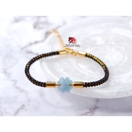 Four-leaf clover bracelet