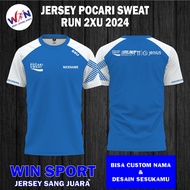 Pocari Sweat 2XU Virtual Run 2024 Running Jersey – Dryfit Running Shirt for Men and Women Full Print
