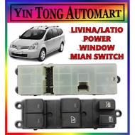 Livina/Latio Power Window Main Switch