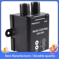 【NEW】Auto Car Remote Amplifier Subwoofer Car Audio Equalizer Crossover Bass Controller Bass Equalize