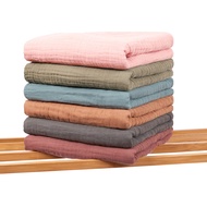 ผ้าห่มผ้ามัสลินผ้าฝ้ายนุ่ม120*105ซม. 100% ผ้าโปร่งสำหรับเด็กแรกเกิดผ้าห่ม6ชั้นผ้าหุ้มตัวเด็ก