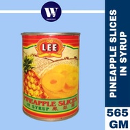 LEE PINEAPPLE SLICE IN SYRUP | PINEAPPLE CANNED FRUIT | KEPINGAN NENAS