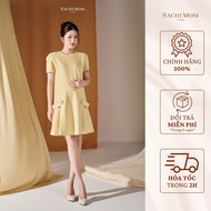 SACHIMOM Gown DRESS - Elegant Lady's Gown IVORY DRESS