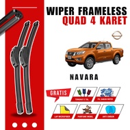 Nissan Navara Quad Car Windshield Wiper Free 5 Bonus