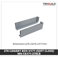 Tenbuild 270 Canary Box H171 (Soft Close) MH-TA171-270CB